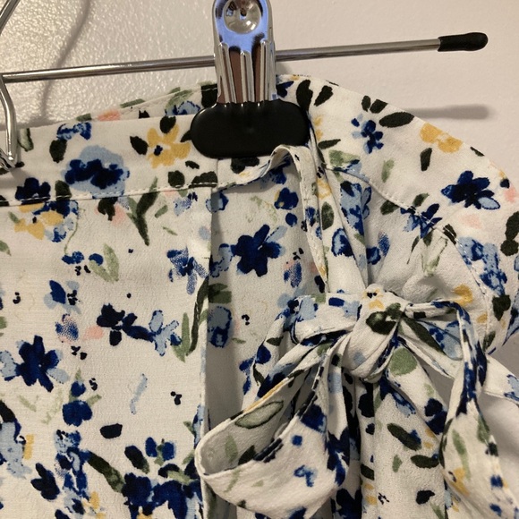 ICHI Floral Wrap Skirt - Picture 6 of 9